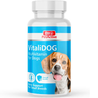 Bio PetActive Vitalidog Small Breed (Multivitamin Tablet for Dogs) 60 Tabs